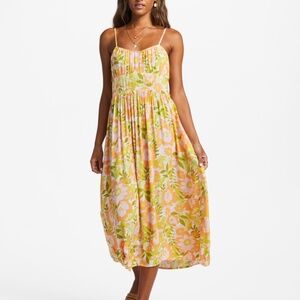 🪻🌷Billabong YOUR BABE. NWT Floral Bohemian Dress! Gorgeous, hippie, floral☮️😍